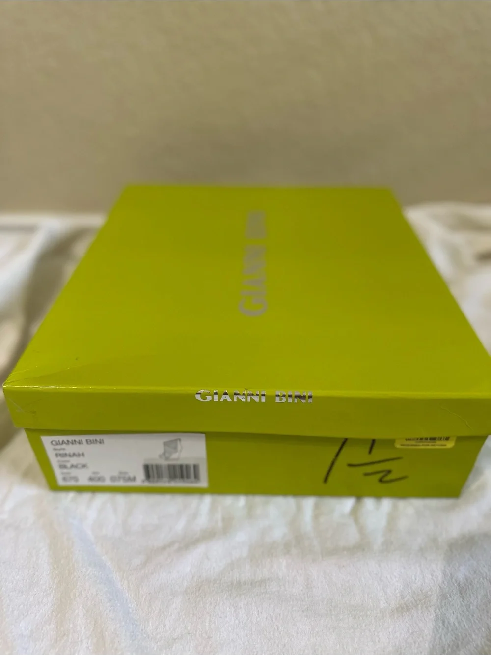 Gianni Bini platform wedge bootie